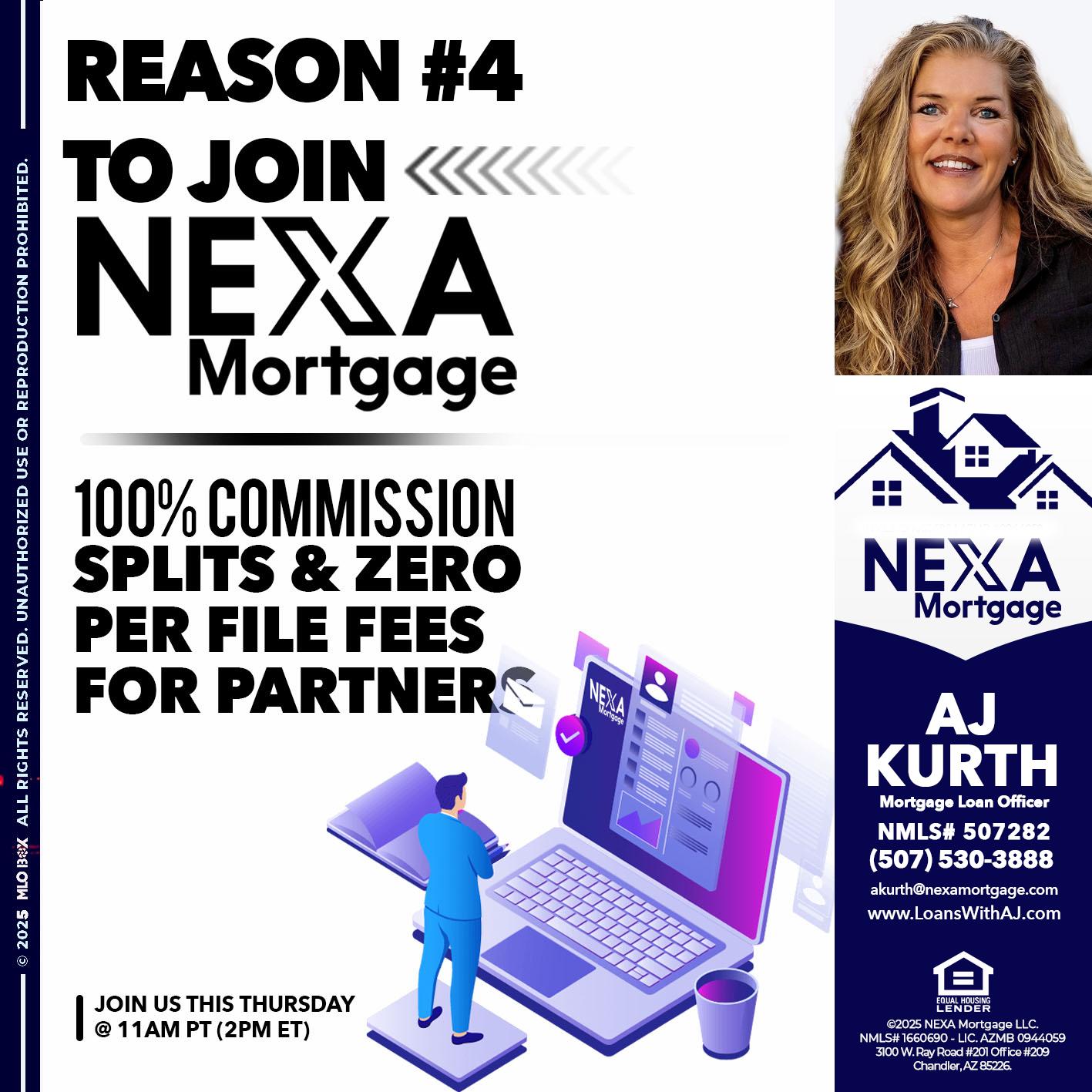 REASON 4 - Amy J Kurth -Loan Officer