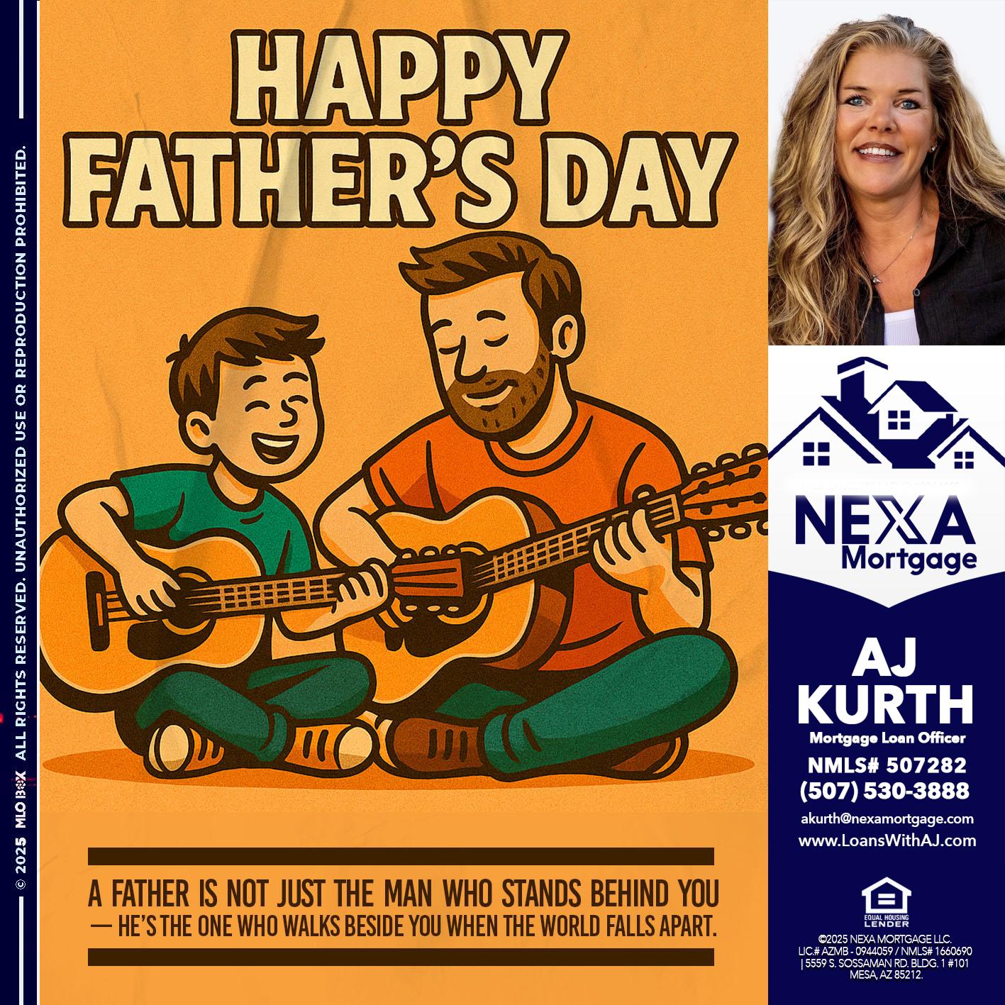 HAPPY FATHERS DAY - Amy J Kurth -Loan Officer