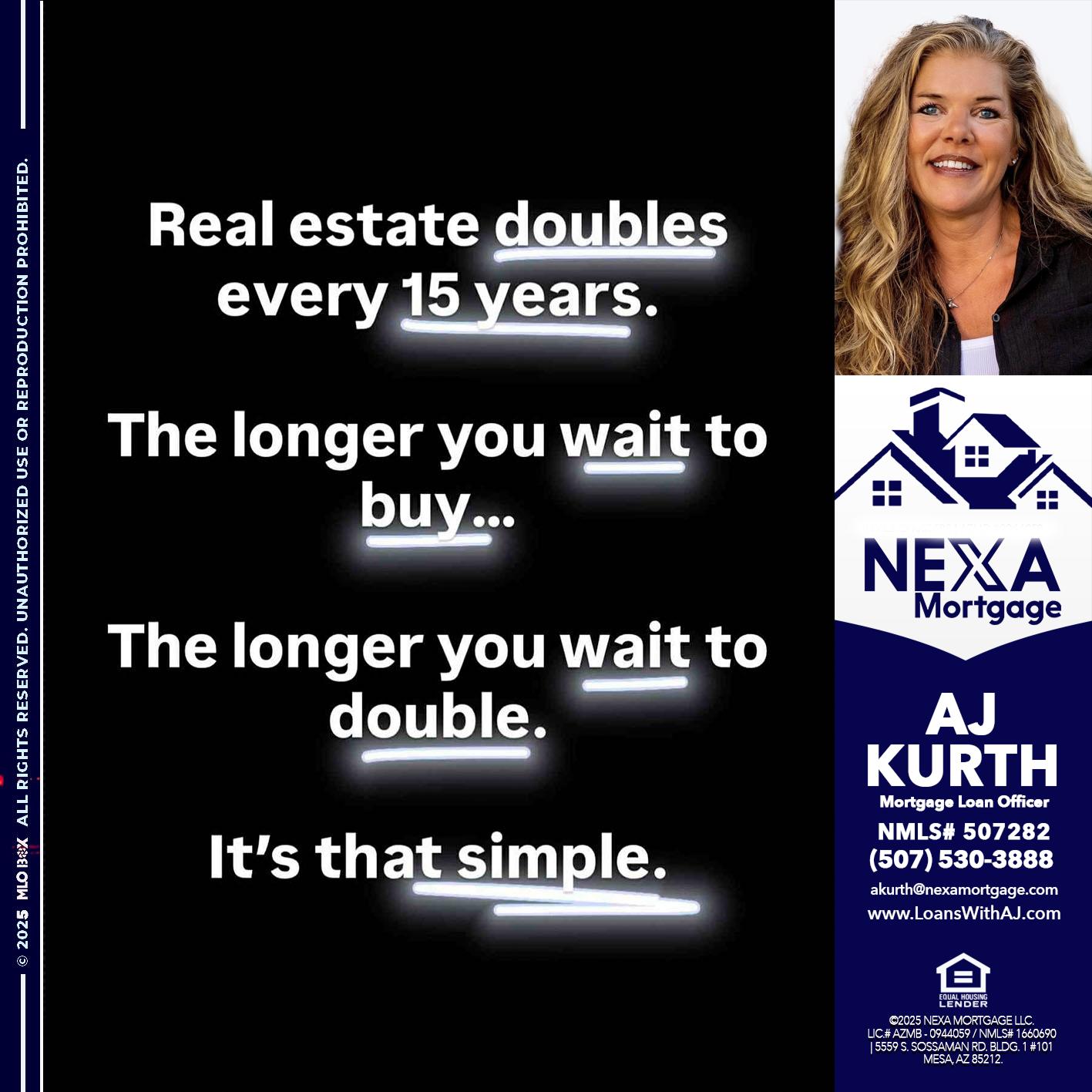 REAL ESTATE - Amy J Kurth -Loan Officer
