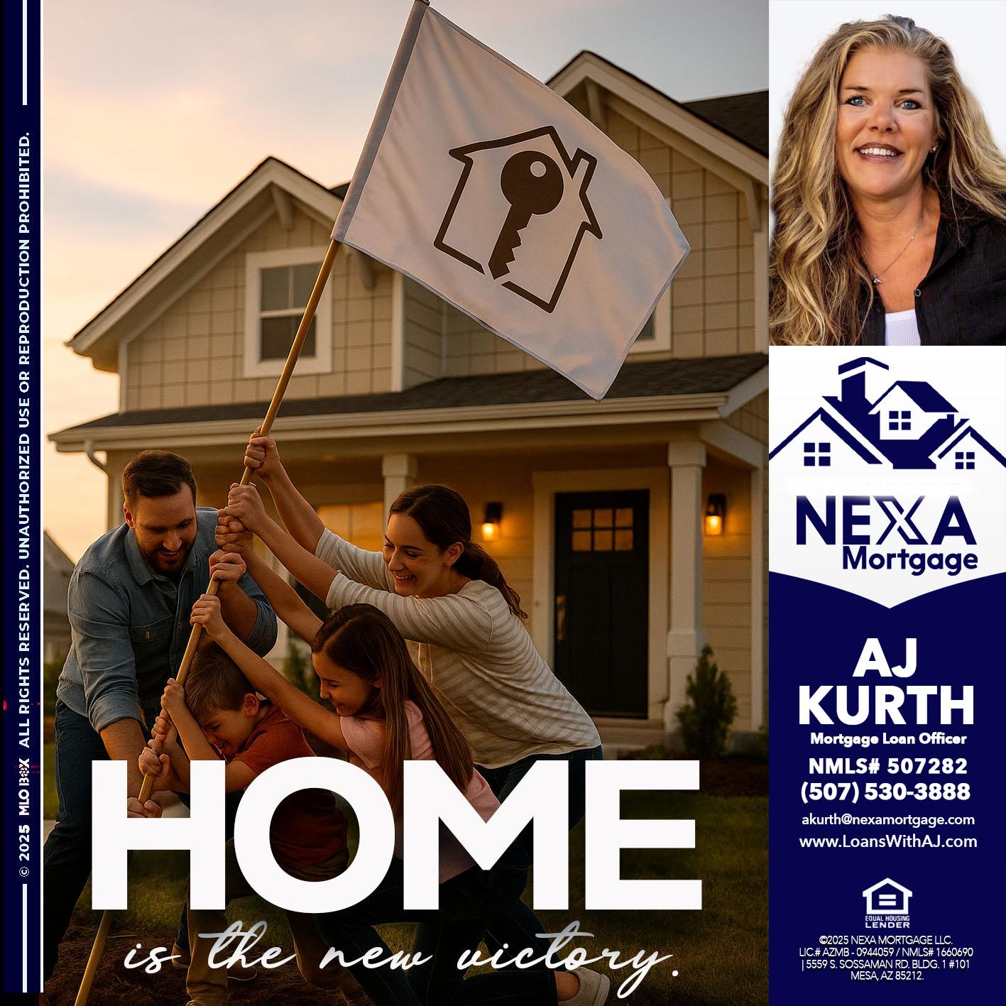 HOME IS - Amy J Kurth -Loan Officer
