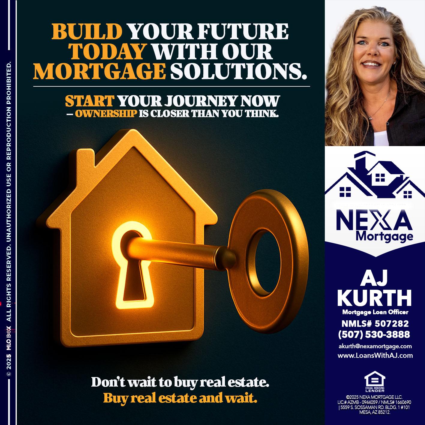 BUILD YOUR FUTURE - Amy J Kurth -Loan Officer