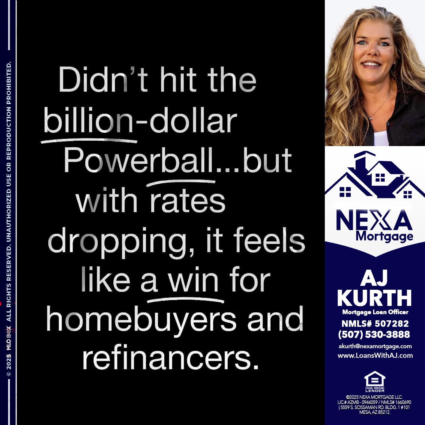 DIDNT HIT - Amy J Kurth -Loan Officer