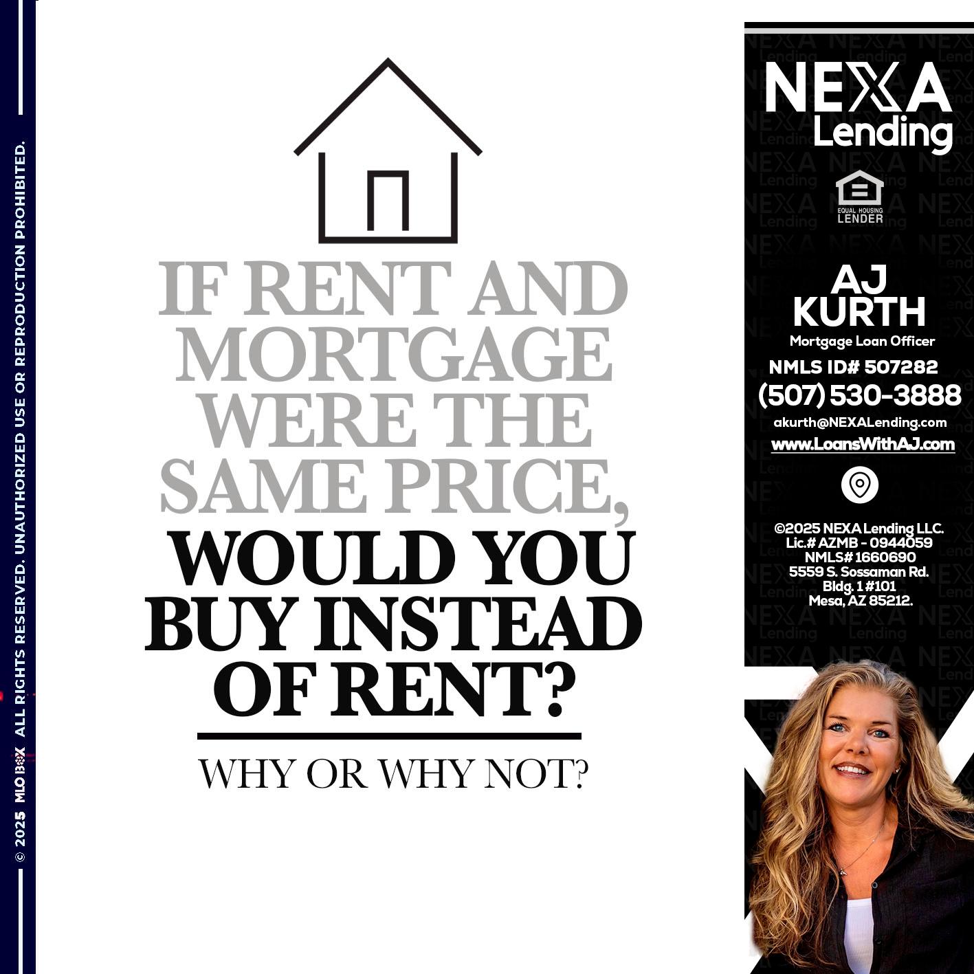 IF RENT - Amy J Kurth -Loan Officer