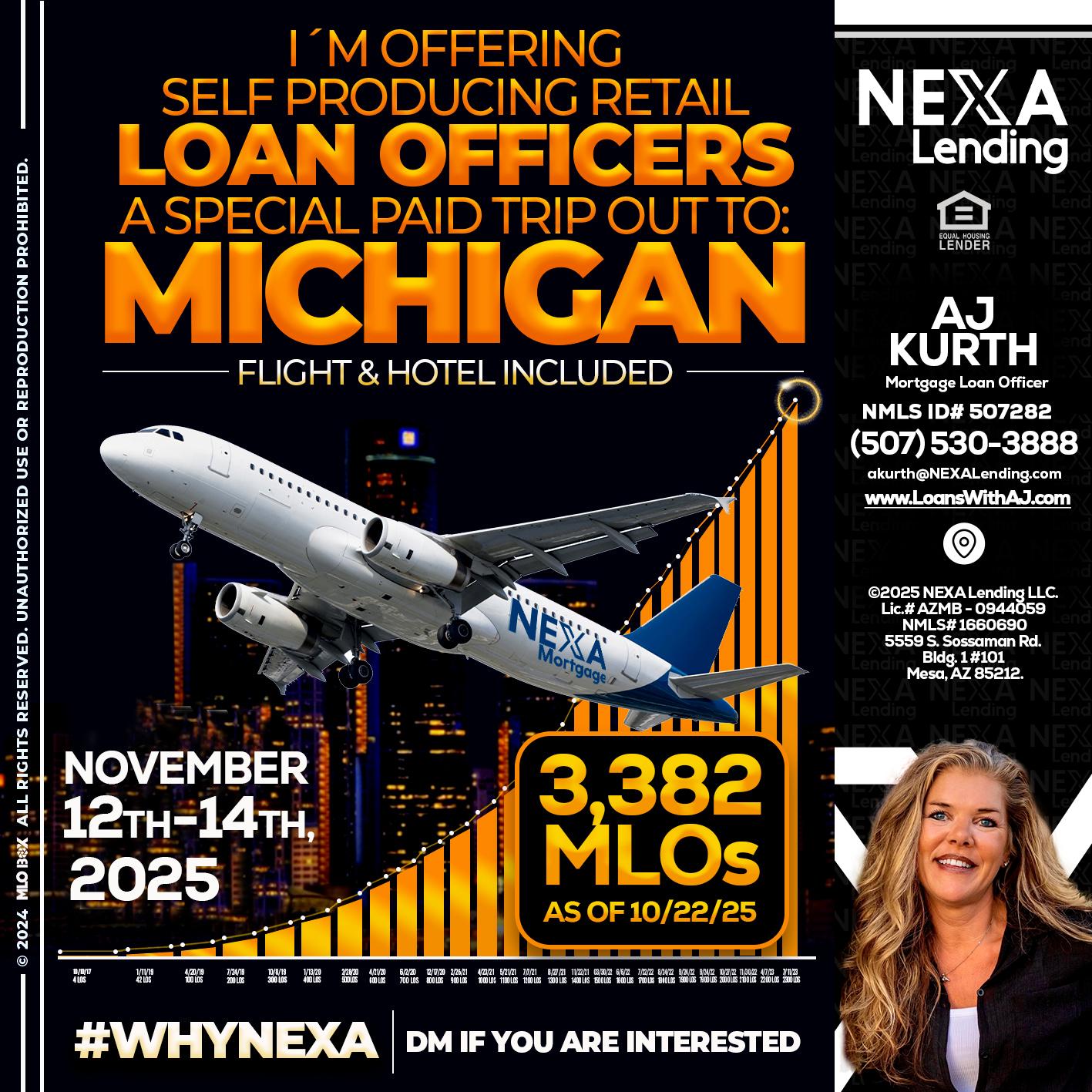 michigan trip - Amy J Kurth -Loan Officer