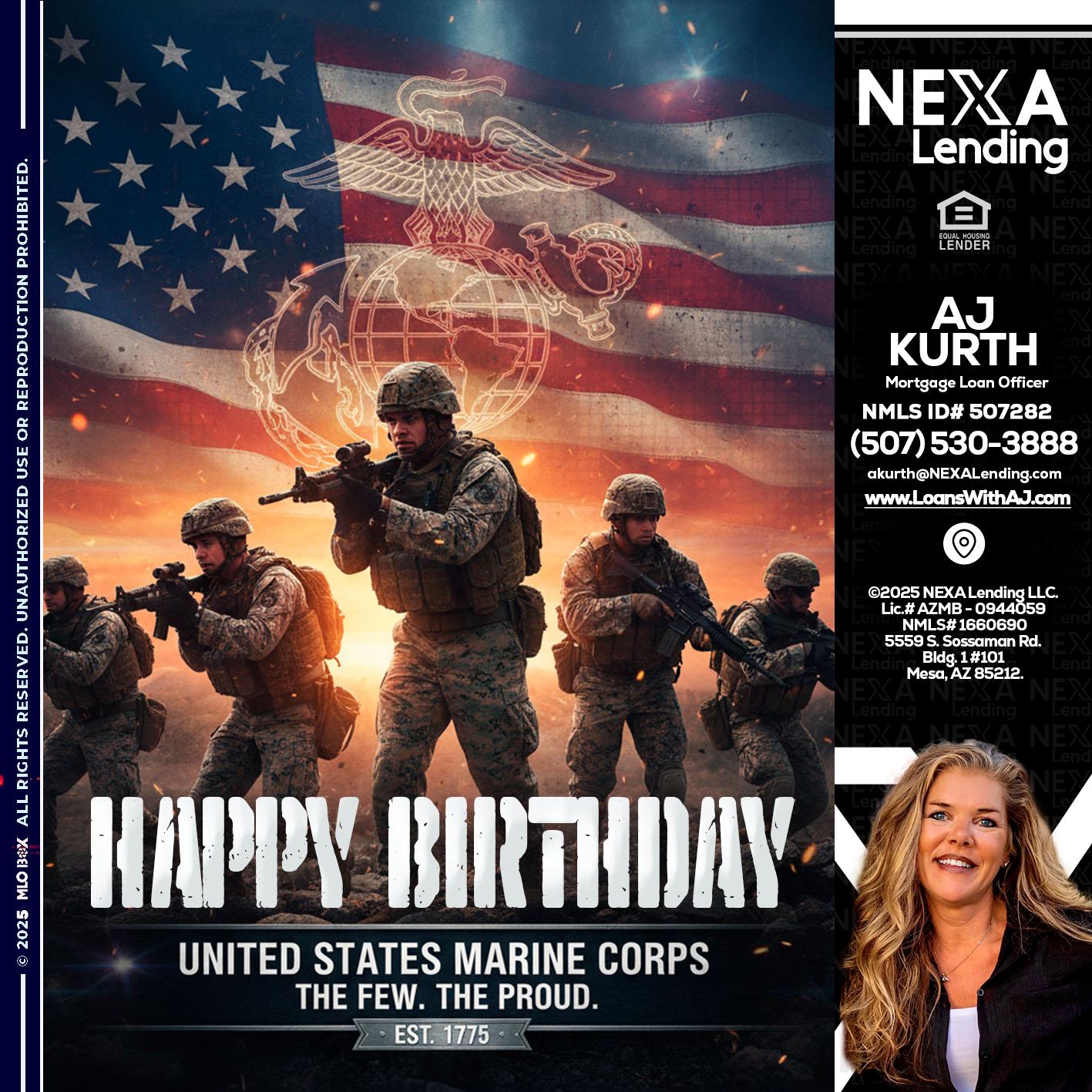 happy birthday - Amy J Kurth -Loan Officer