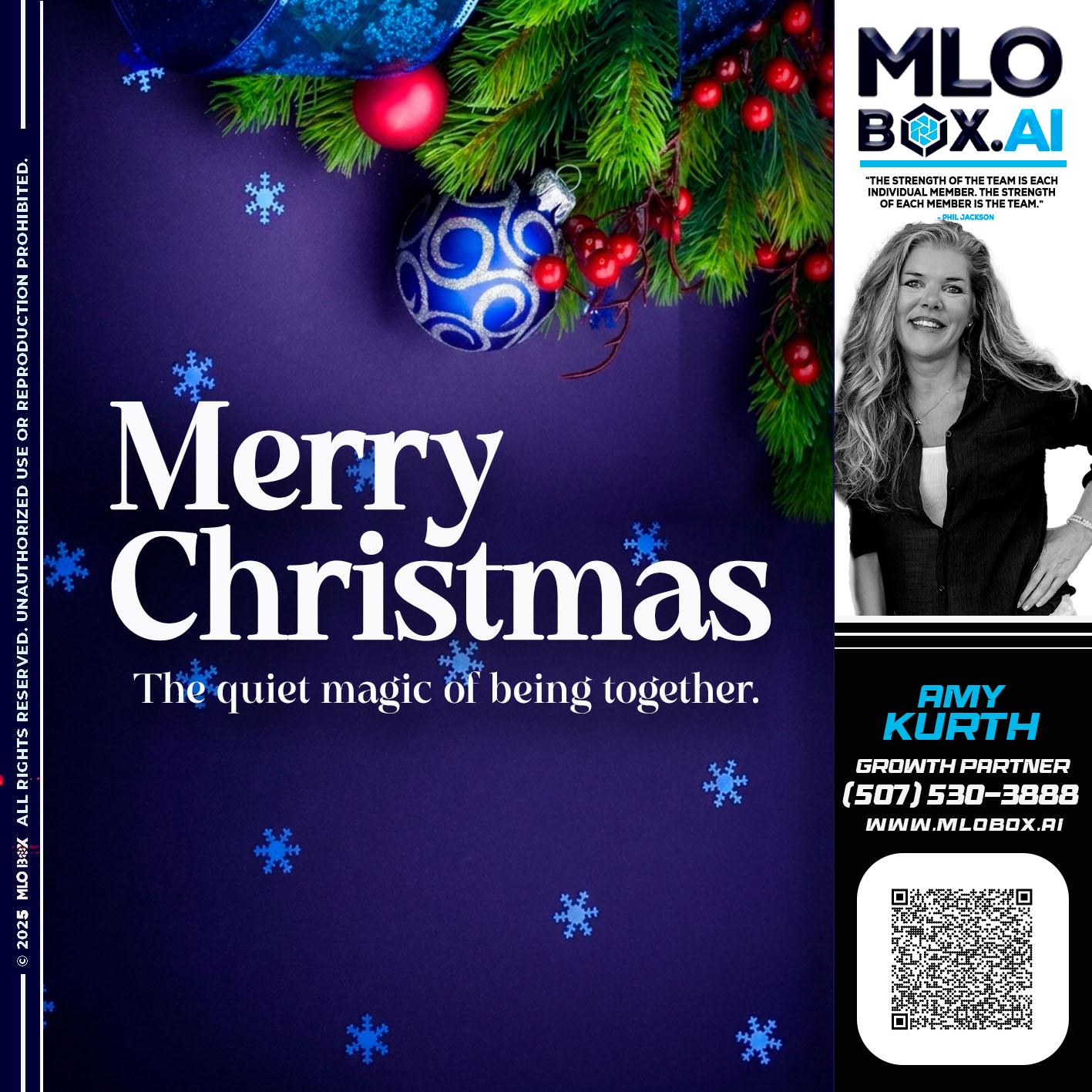 merry christmas - Amy J Kurth -Loan Officer