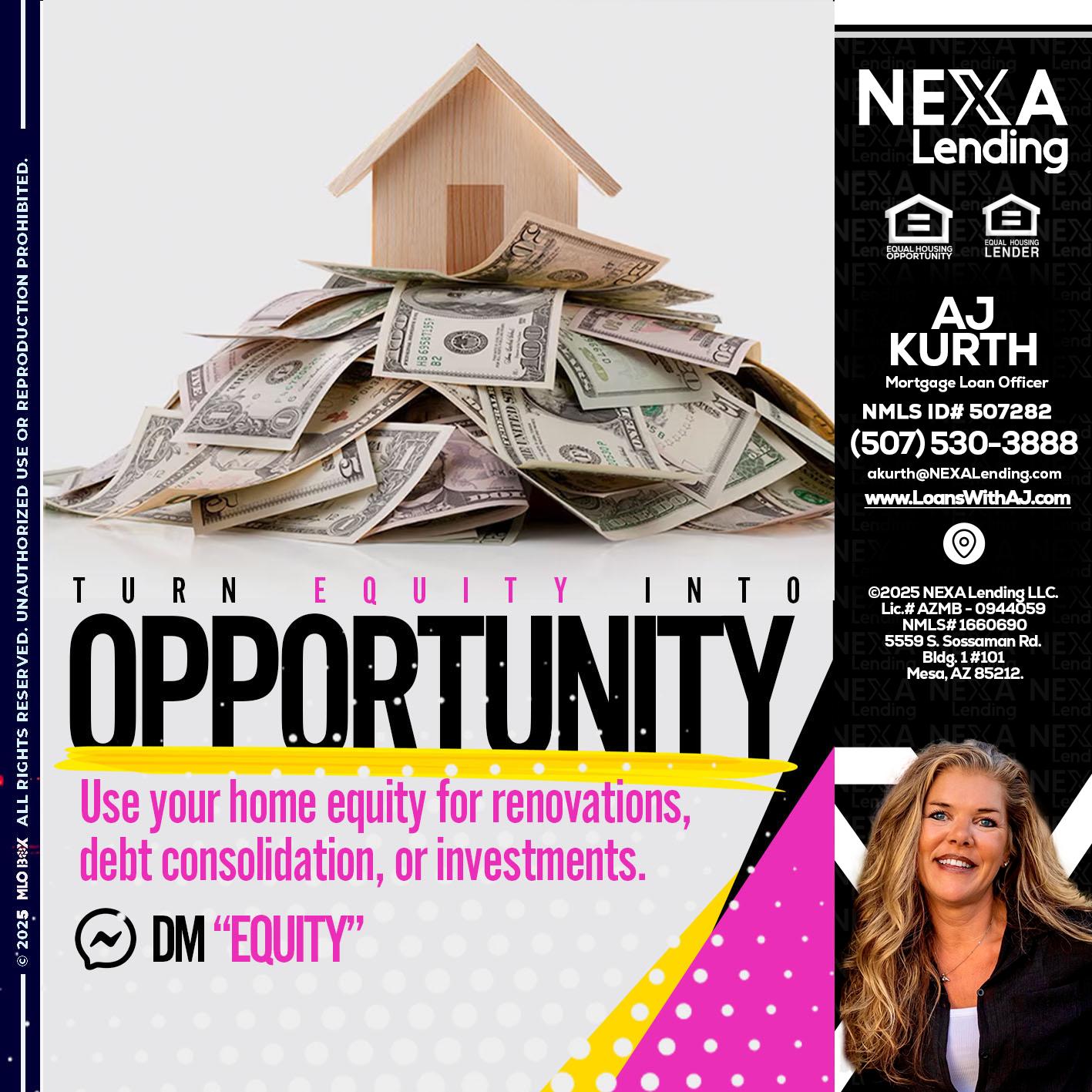 opportunity - Amy J Kurth -Loan Officer