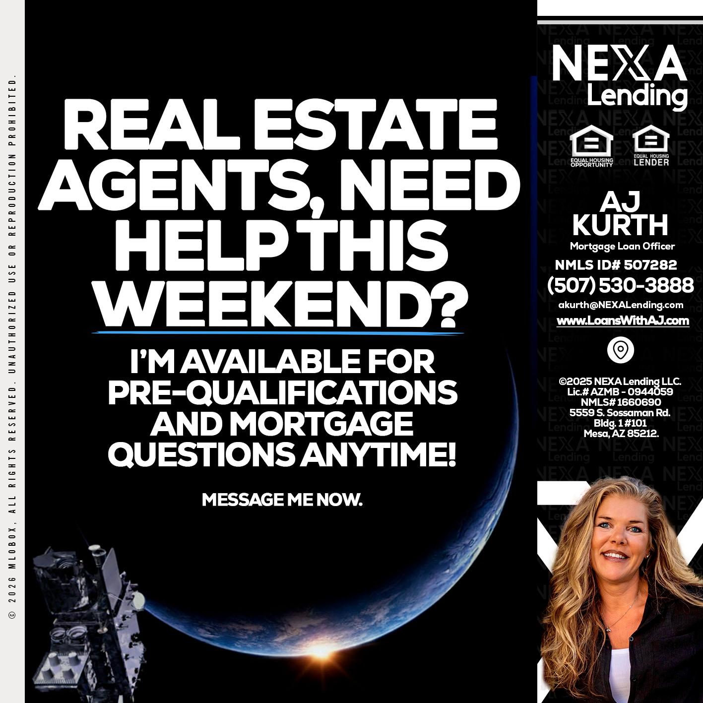 REAL ESTATE AGENTS - Amy J Kurth -Loan Officer