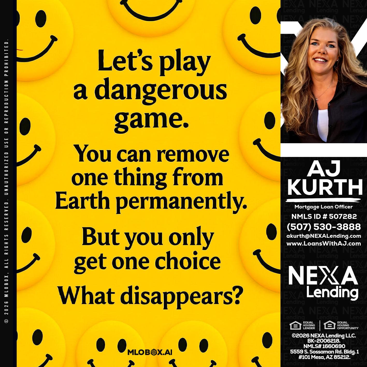 LETS PLAY - Amy J Kurth -Loan Officer