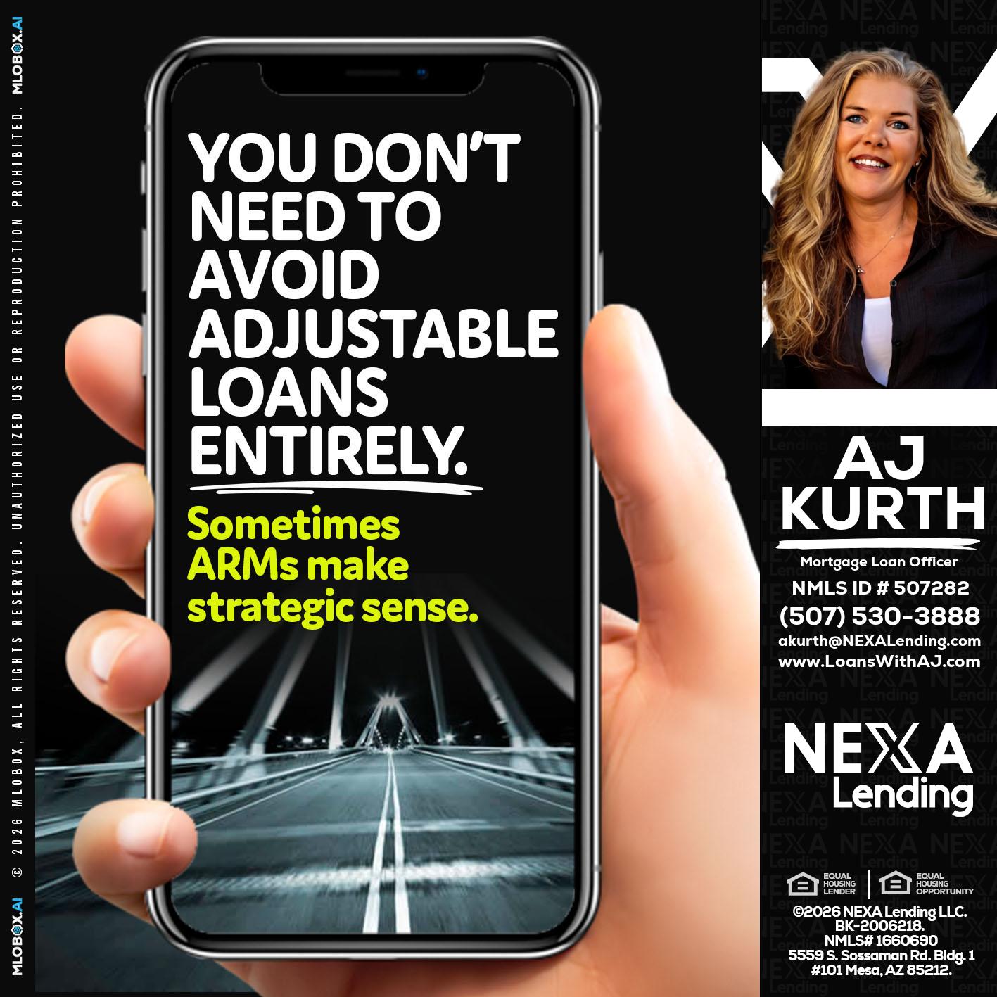 YOU DONT NEED - Amy J Kurth -Loan Officer