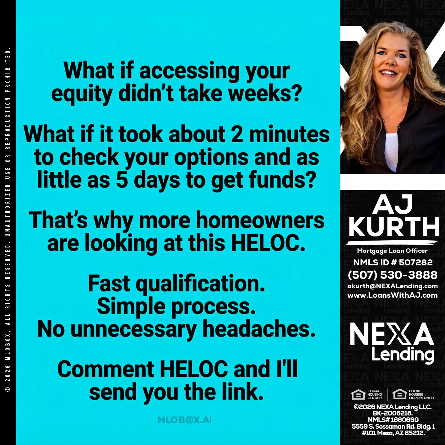 what if - Amy J Kurth -Loan Officer