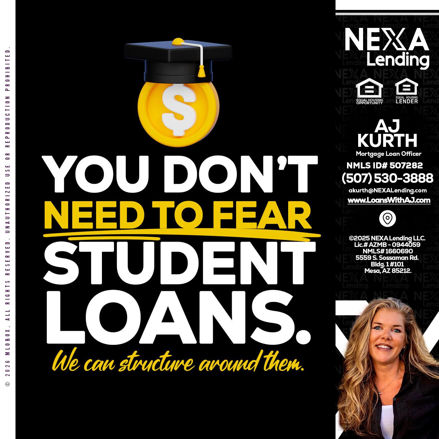 YOU DONT NEED - Amy J Kurth -Loan Officer