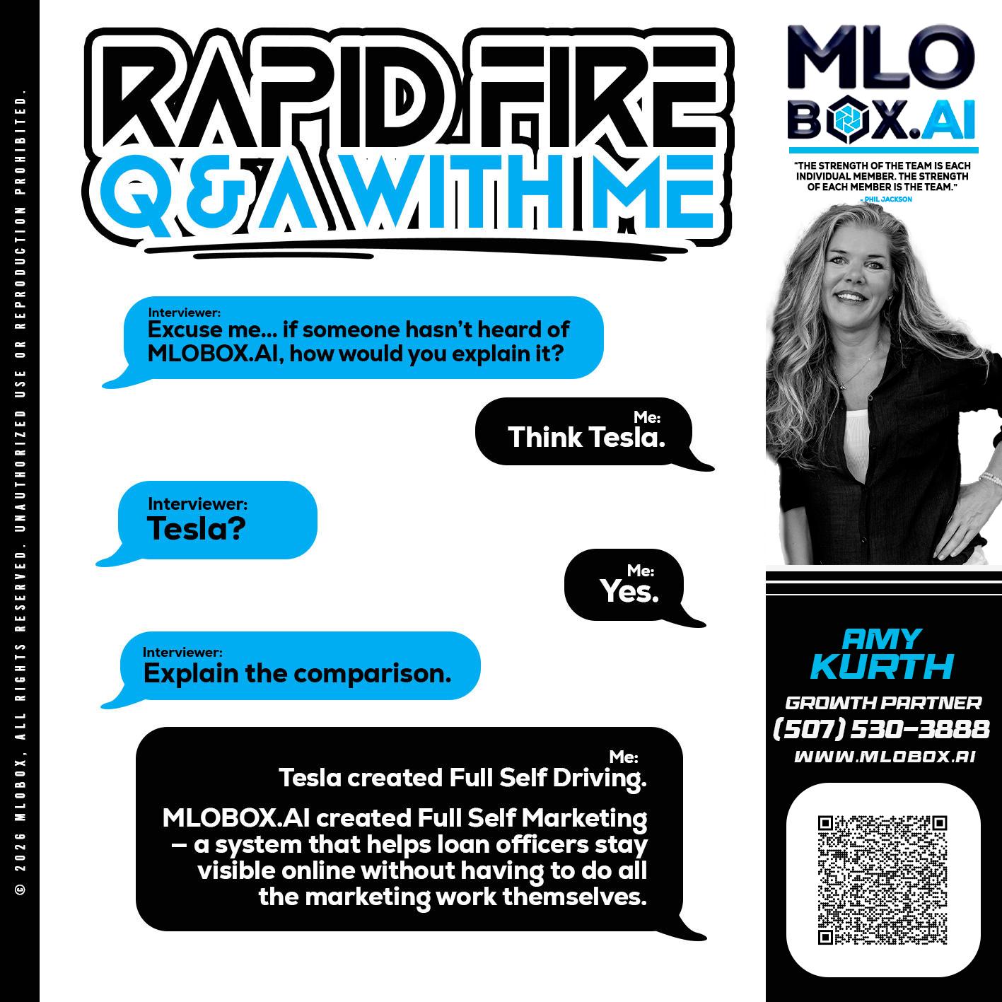 RAPID FIRE Q&A - Amy J Kurth -Loan Officer