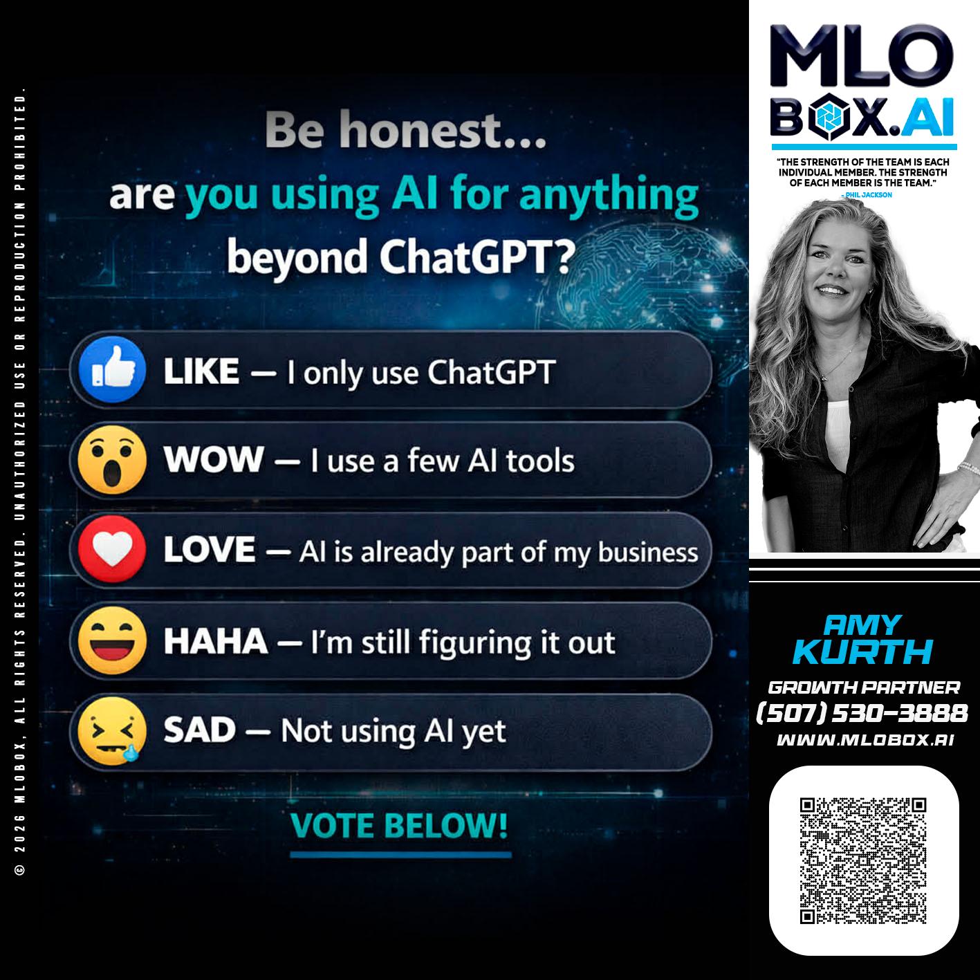 BE HONEST - Amy J Kurth -Loan Officer