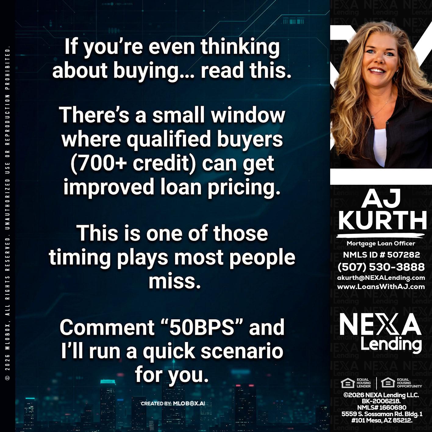 IF YOU EVER - Amy J Kurth -Loan Officer