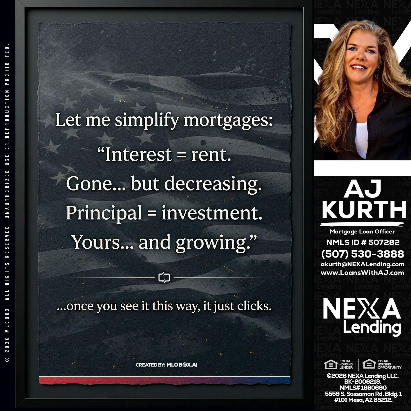 LET ME SIMPLIFY - Amy J Kurth -Loan Officer