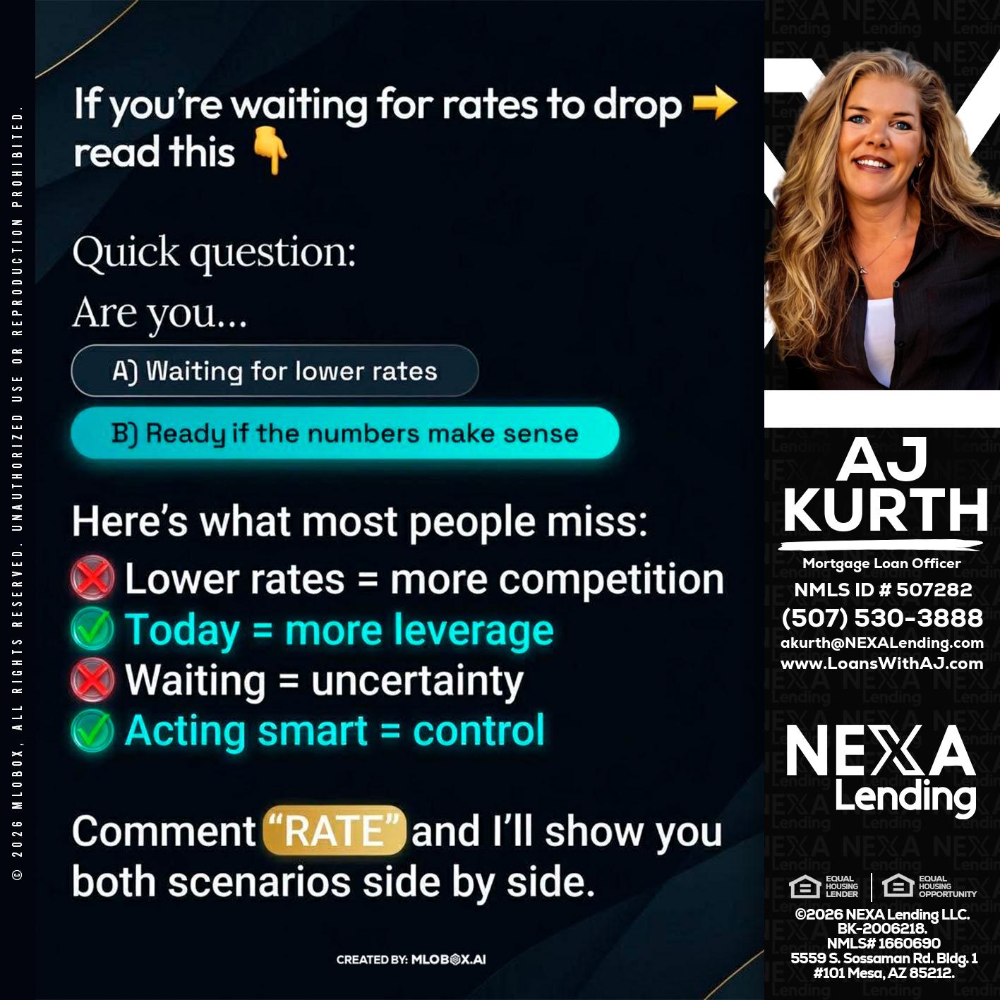 IF YOU ARE - Amy J Kurth -Loan Officer