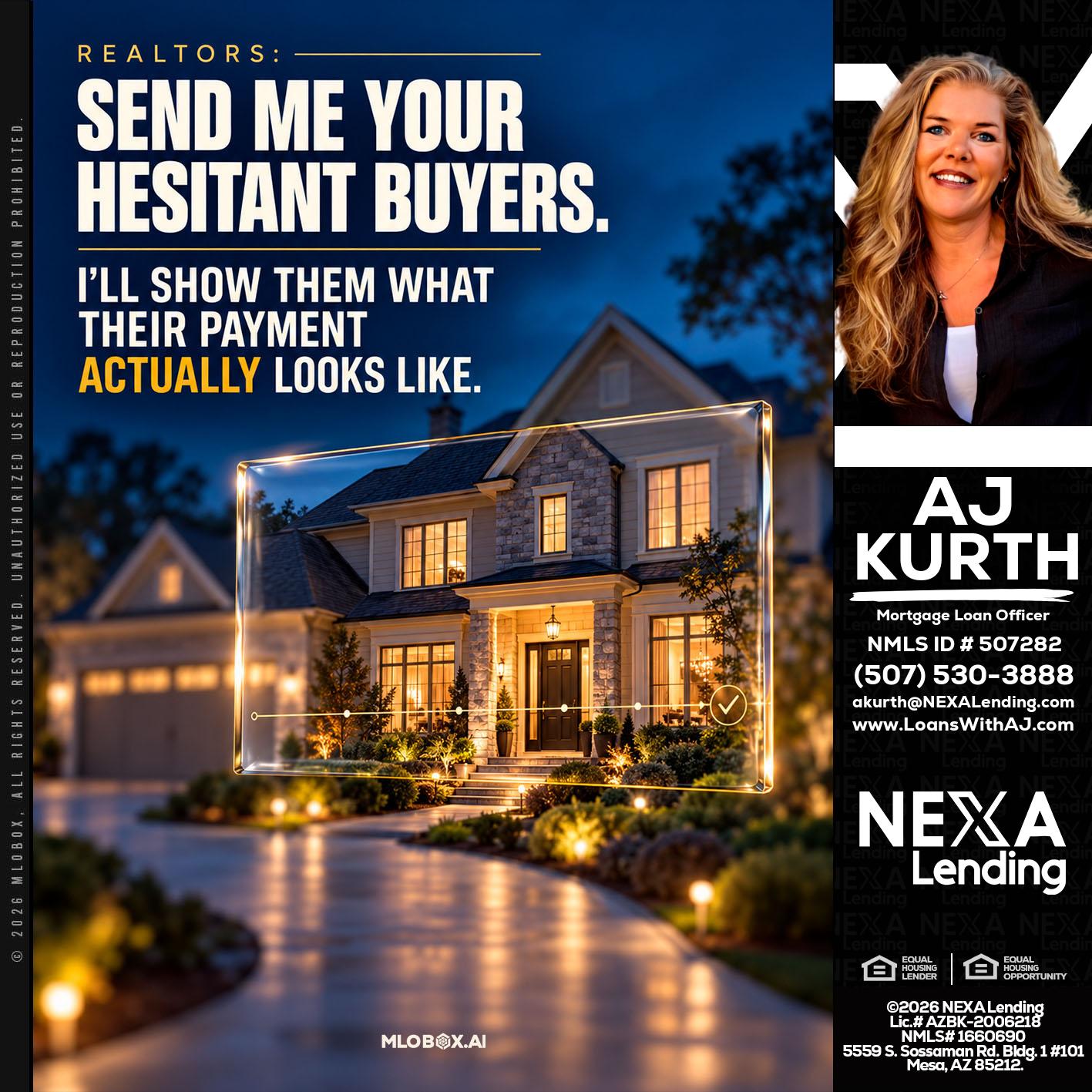 REALTOR - Amy J Kurth -Loan Officer